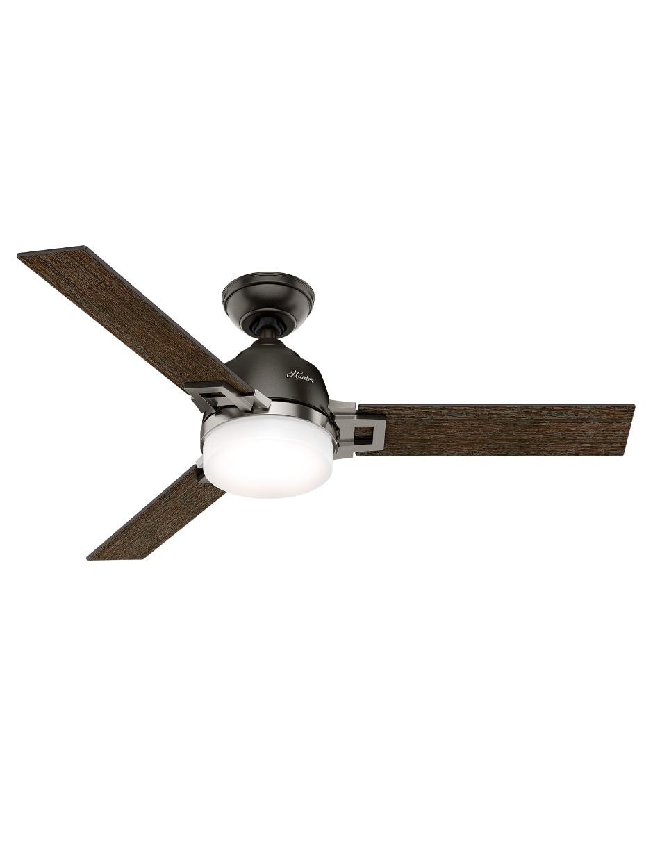 Ventilador de techo Hunter con control remoto 3 velocidades