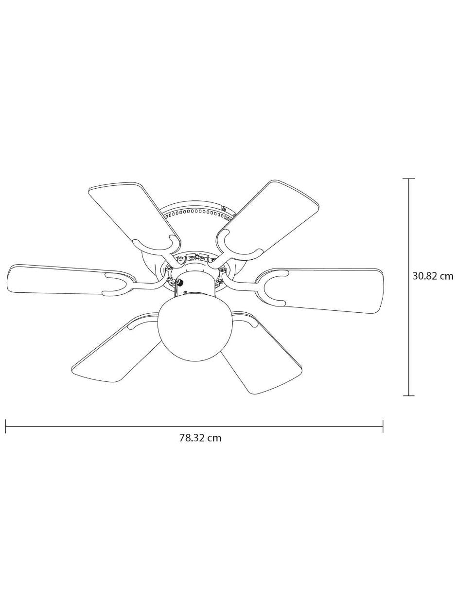 Ventilador de techo 3 velocidades 2