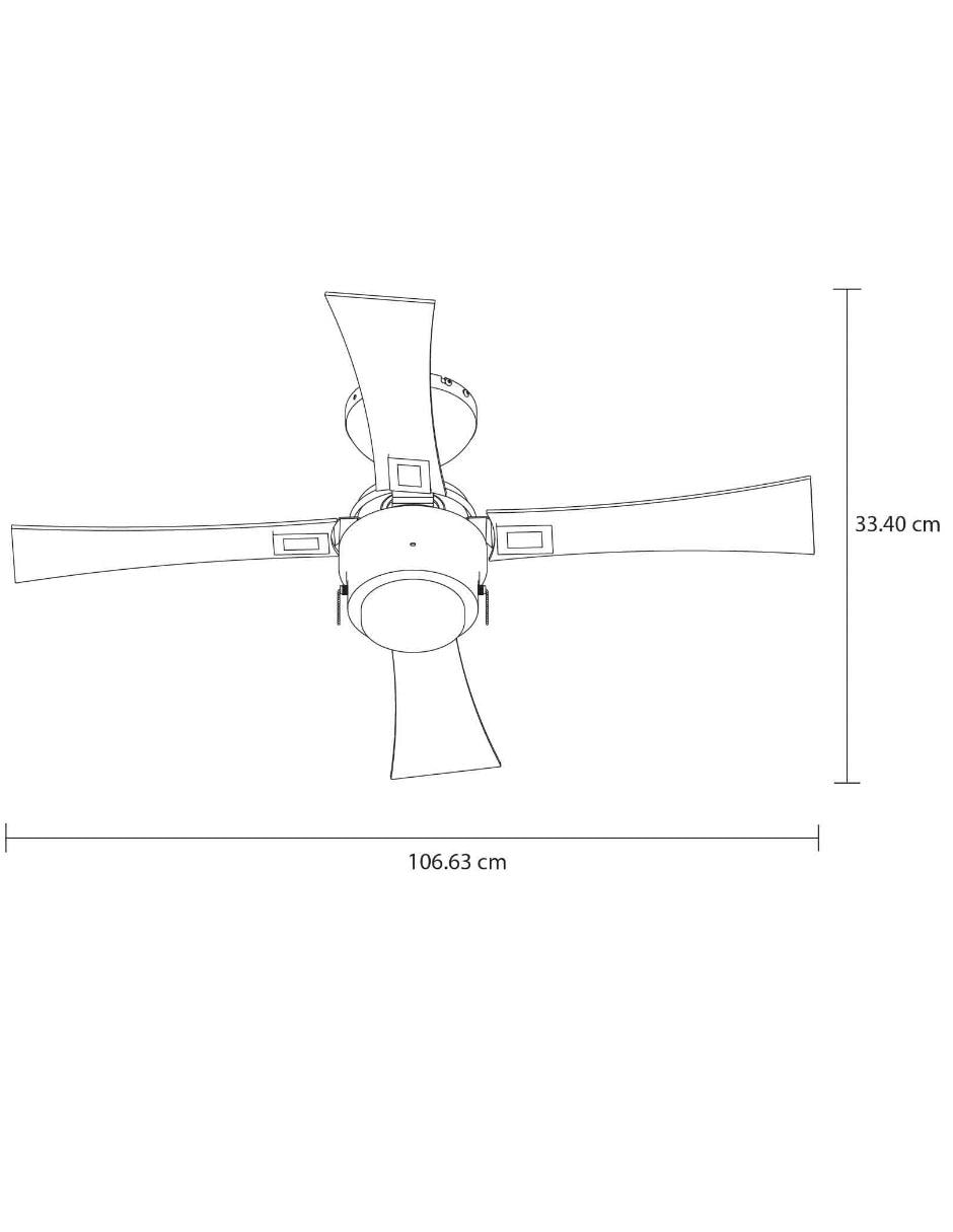 Ventilador de techo Masterfan 3 velocidades