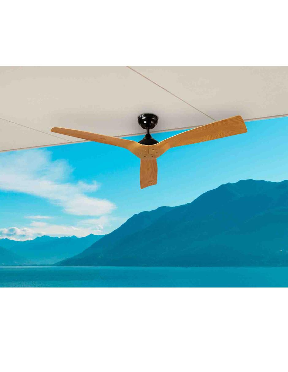 Ventilador de techo con control remoto 6 velocidades 2