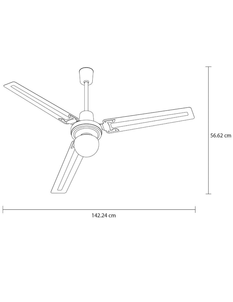 Ventilador de techo 5 velocidades
