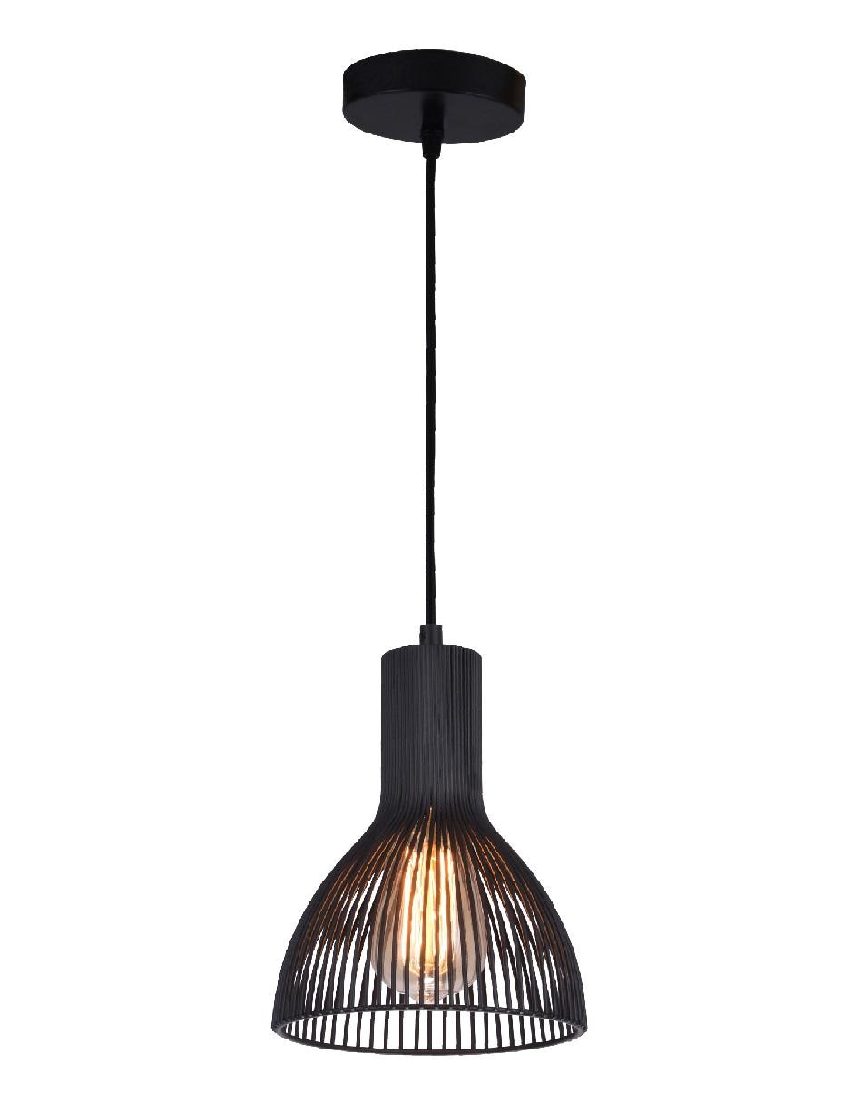 Lámpara colgante Incandescente Capella Cooper Black 1