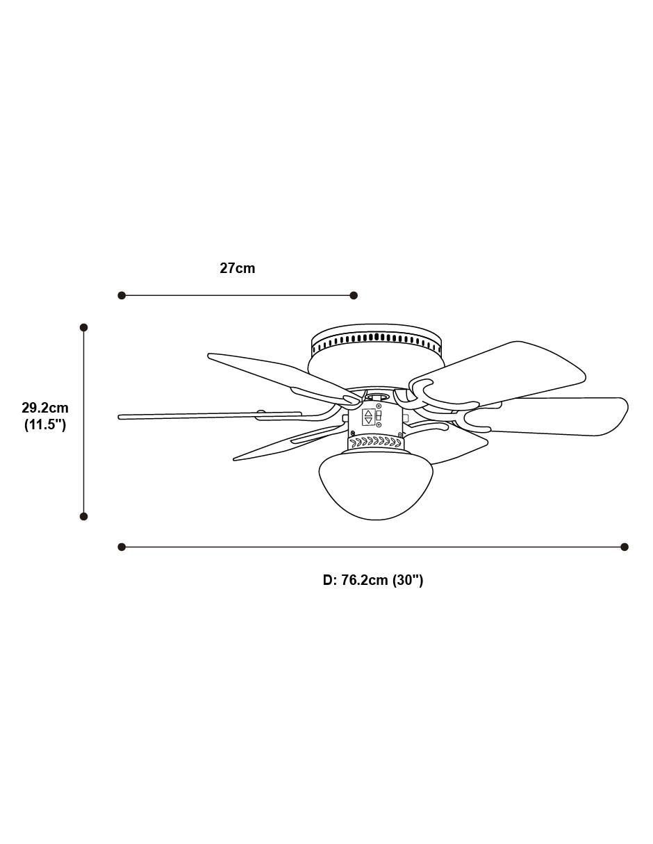 Ventilador de techo 3 velocidades 7