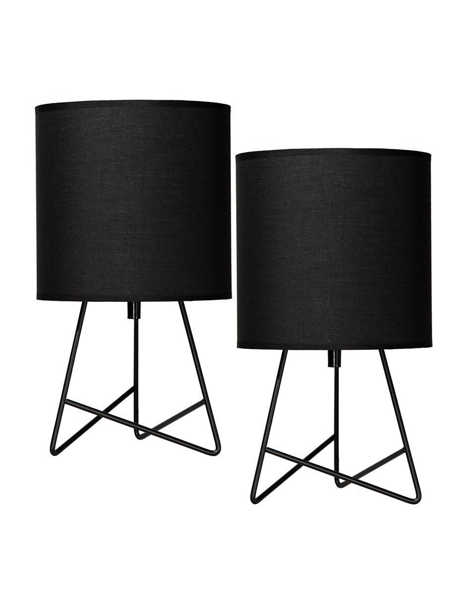 Lámpara de mesa tradicional Lumimexico 2 piezas