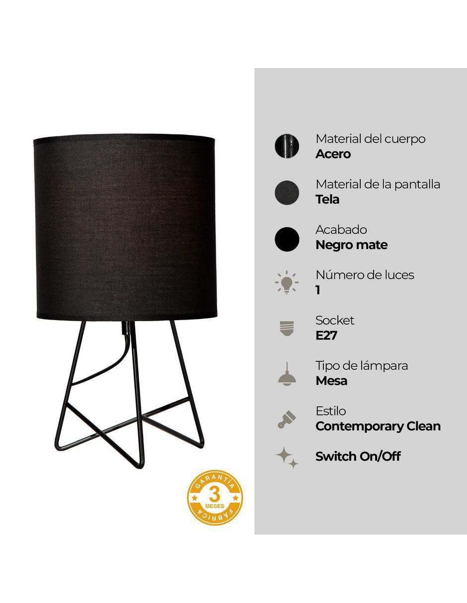 Lámpara de mesa tradicional Lumimexico 2 piezas