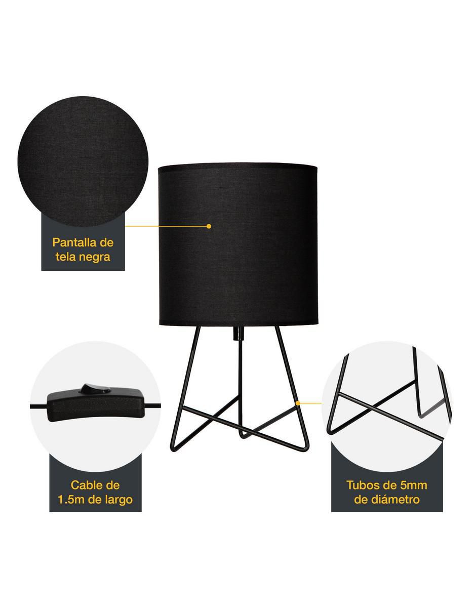 Lámpara de mesa tradicional Lumimexico 2 piezas