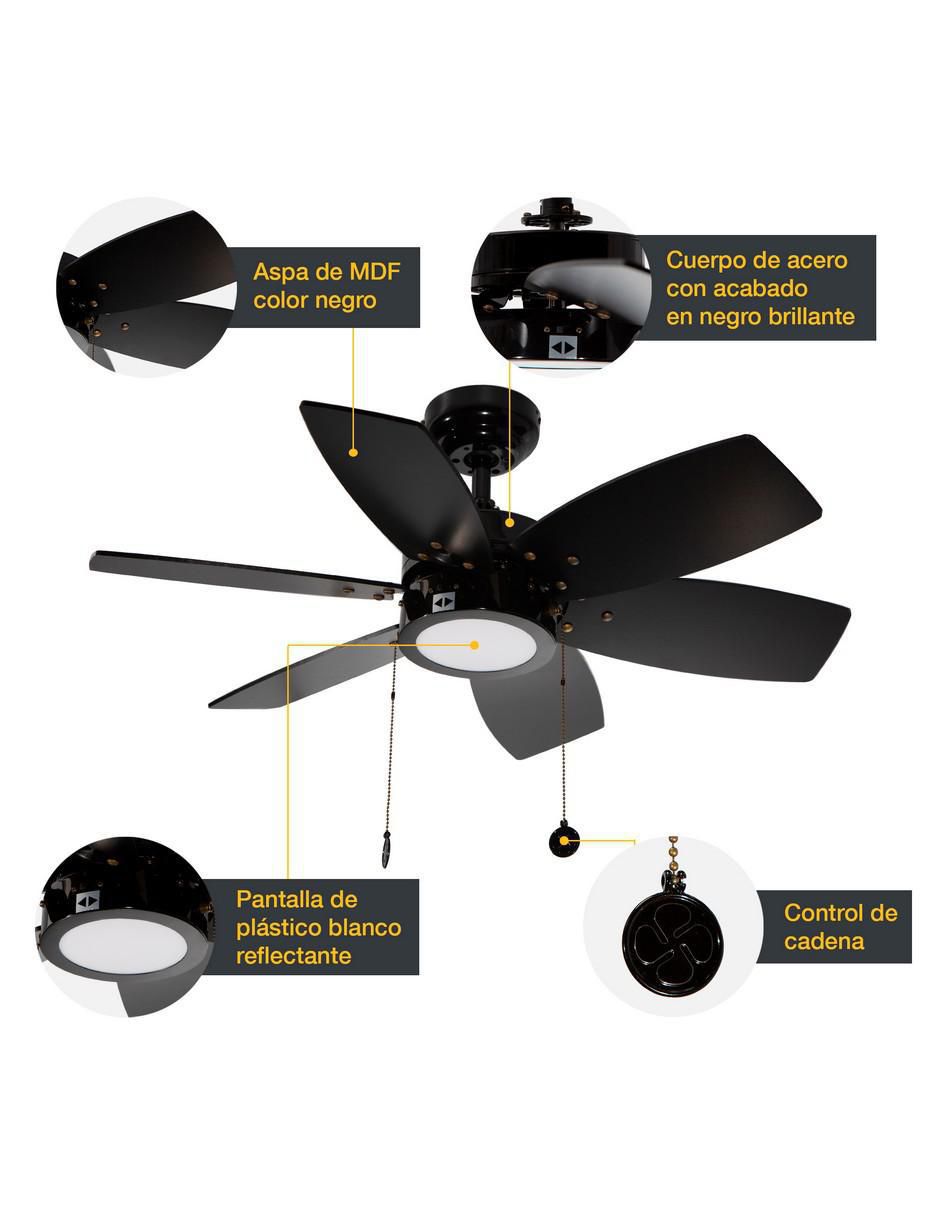 Ventilador de techo 3 velocidades 5