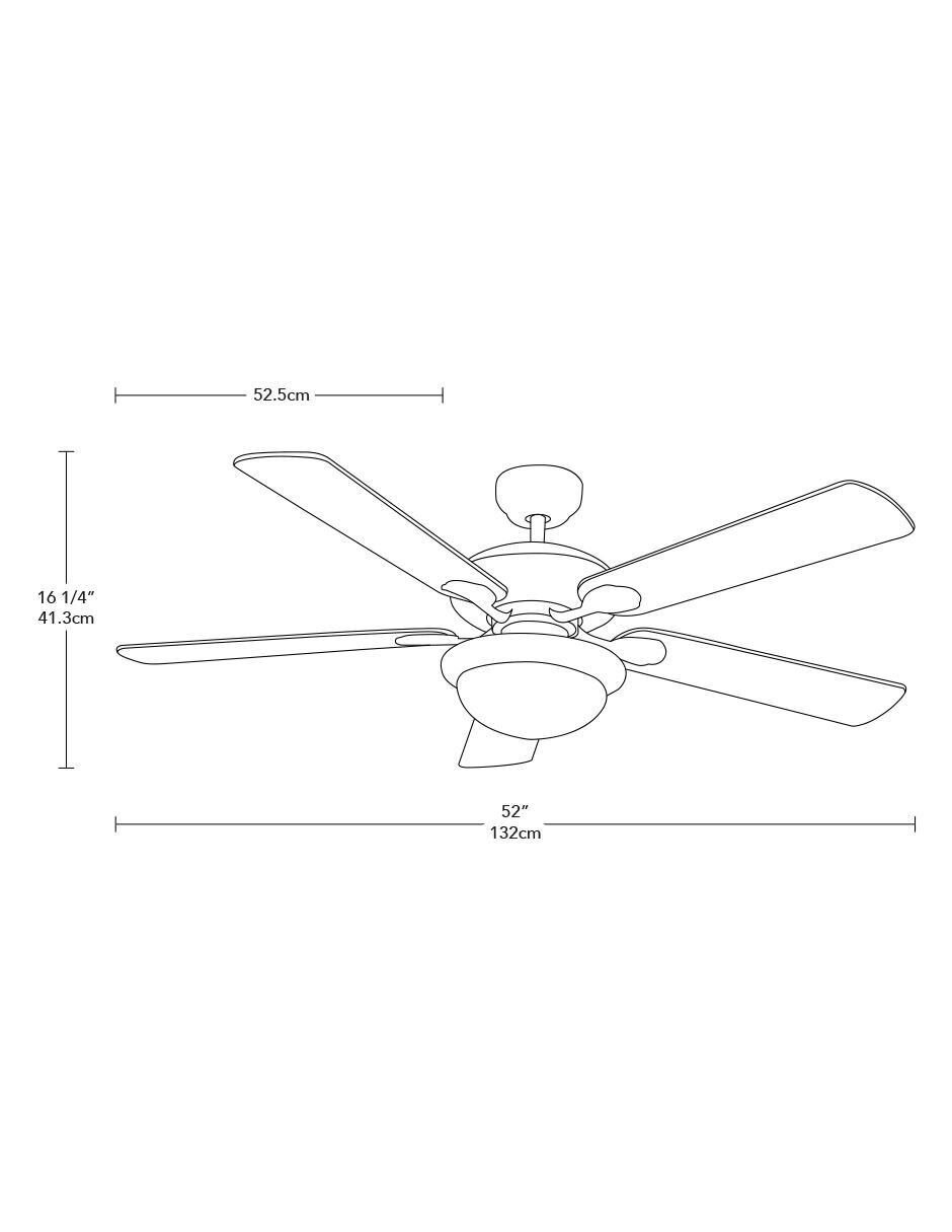 Ventilador de techo 3 velocidades 8