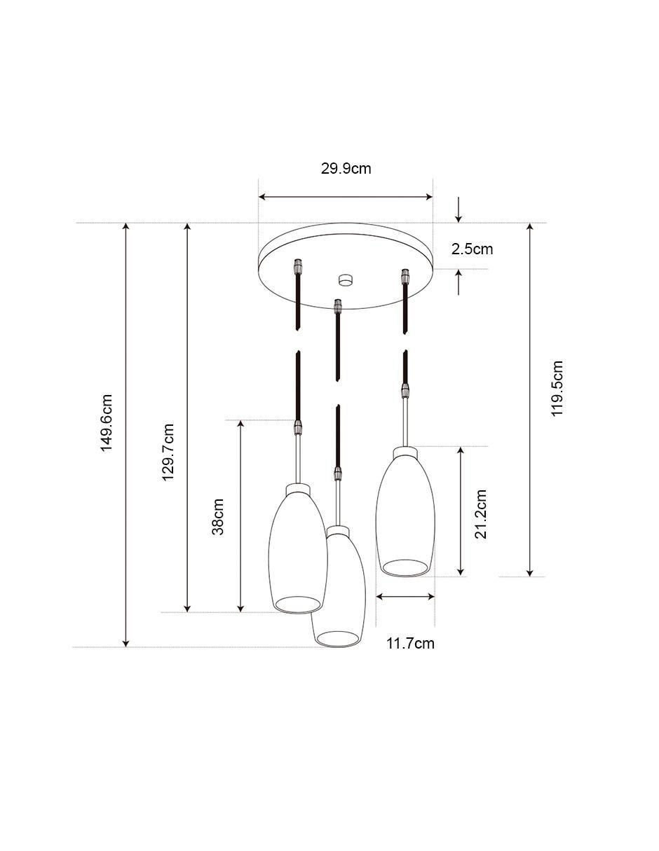 Lámpara colgante LED 11