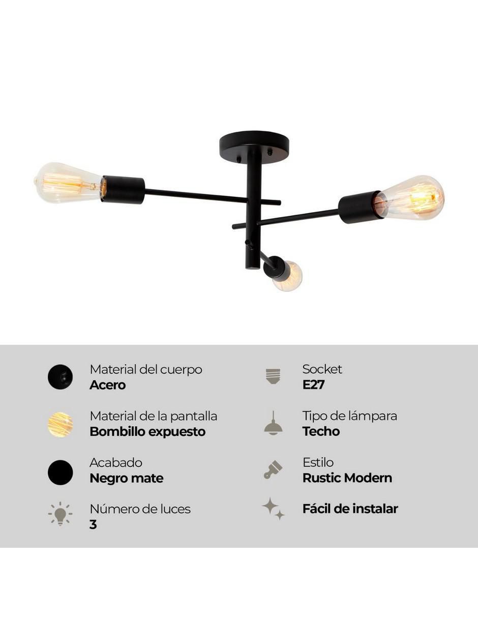Lámpara colgante tradicional Lumimexico