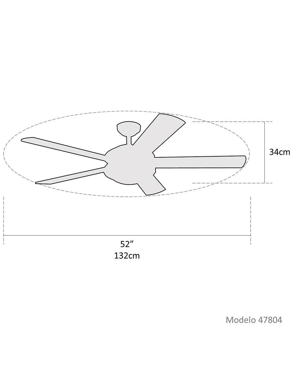 Ventilador de techo Coolfan 3 velocidades