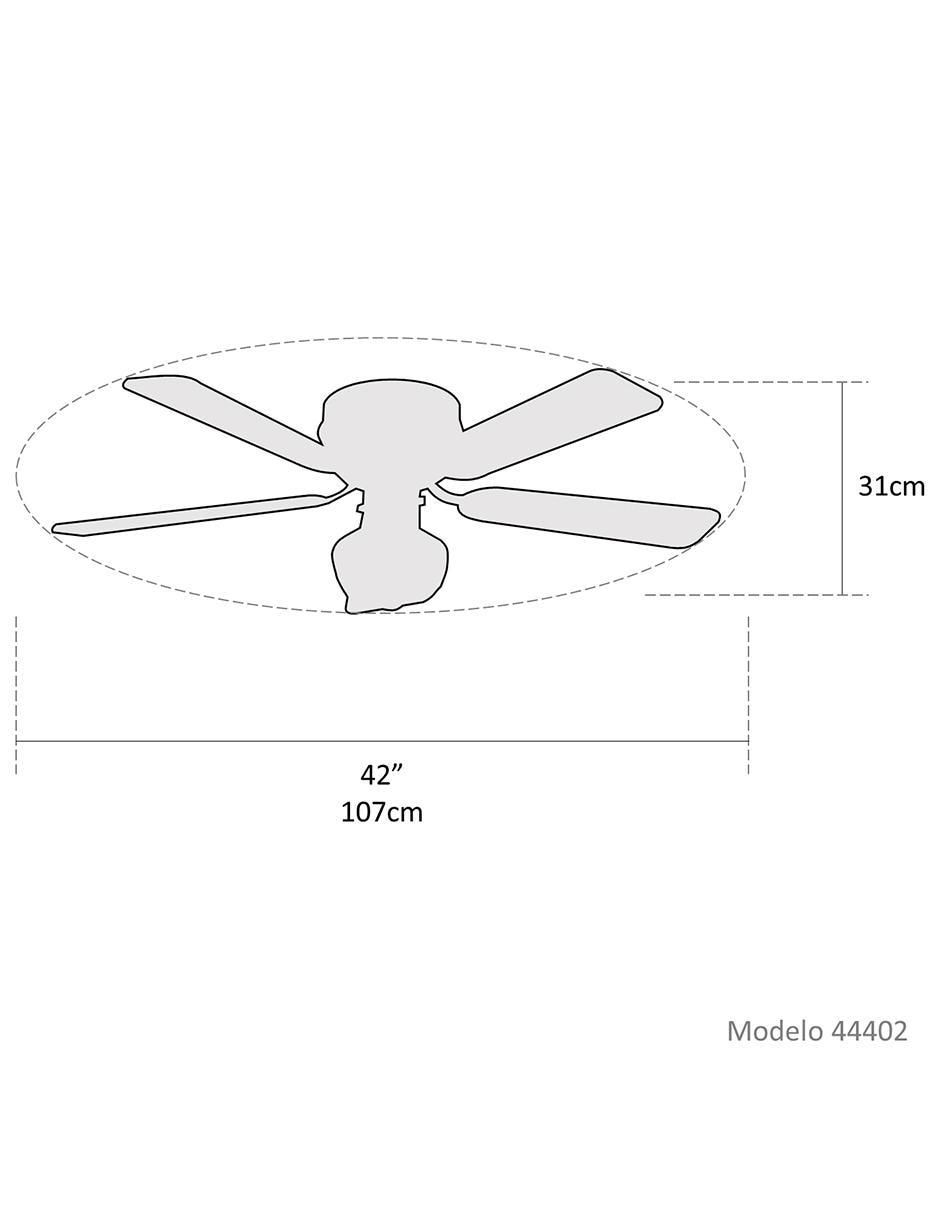 Ventilador de techo Coolfan 3 velocidades