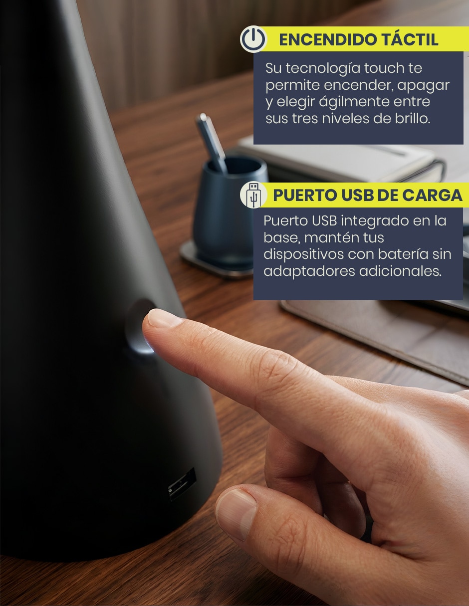Lámpara de escritorio LED Mil Luces