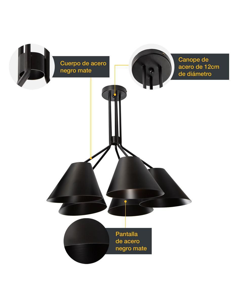 Lámpara colgante tradicional Dark Decor 7