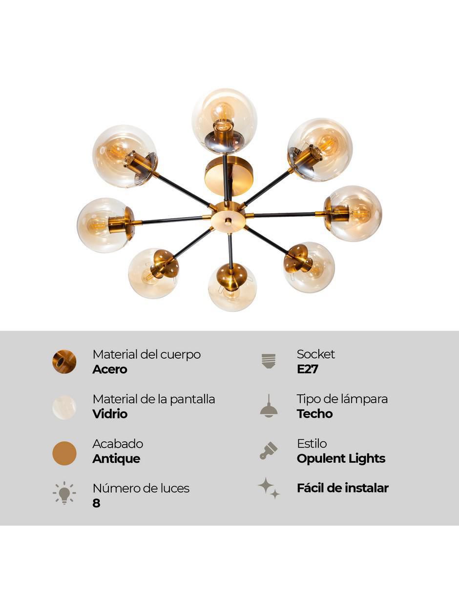 Lámpara colgante tradicional 8