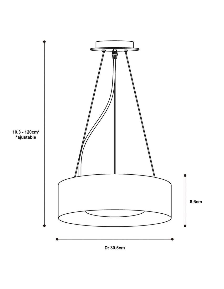 Lámpara colgante LED 6