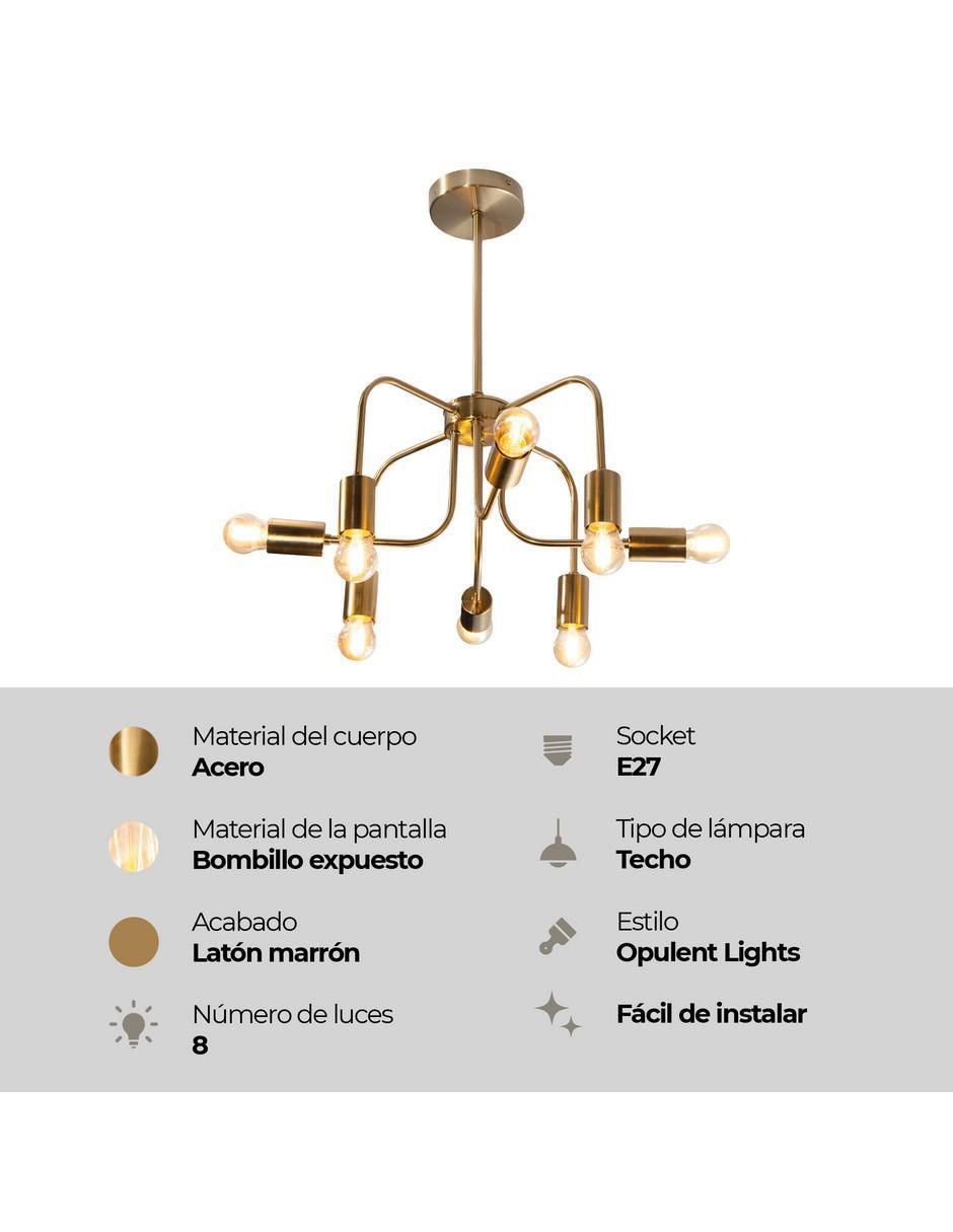 Lámpara colgante tradicional Opulent Lights 9