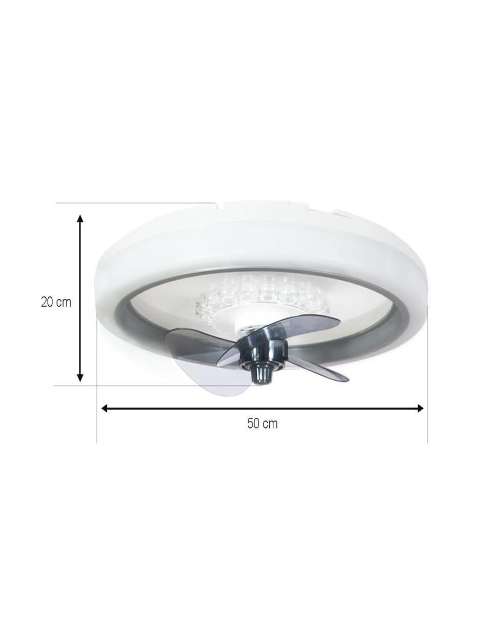 Ventilador de techo Jwj con control remoto 3 velocidades