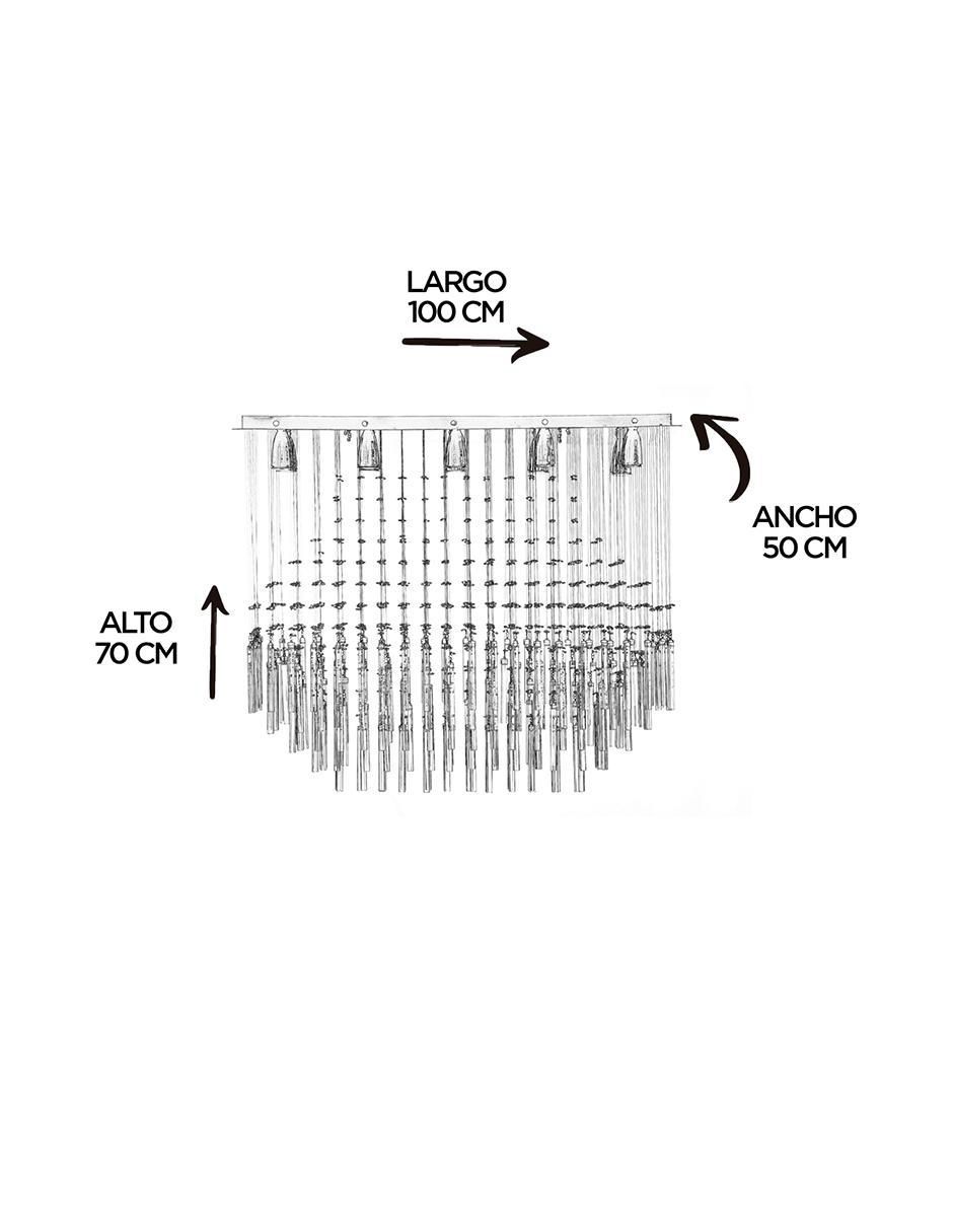 Candil Gamalux forma rectangular