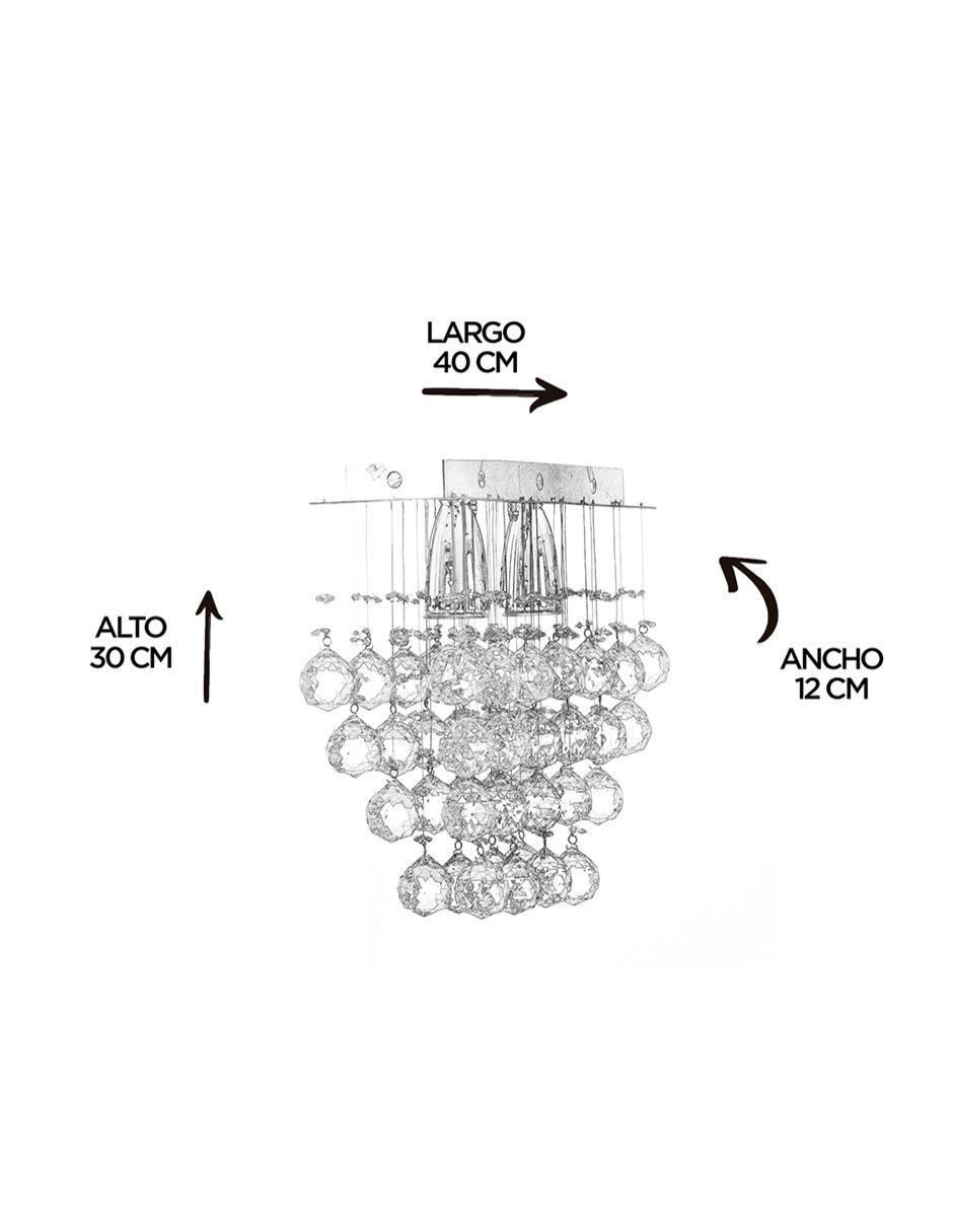 Candil Gamalux forma rectangular