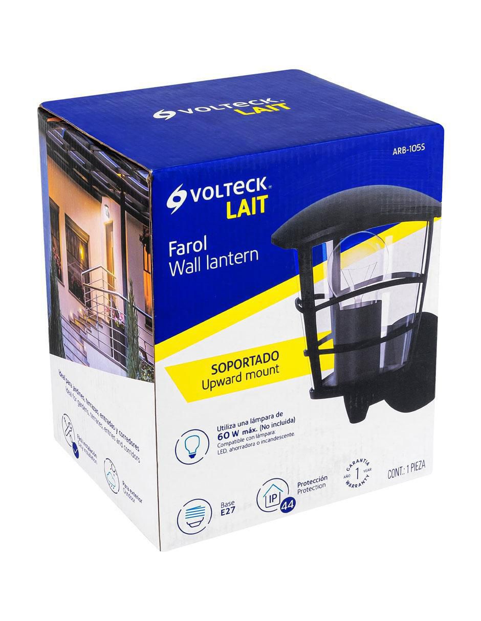 Árbotante Truper incandescente y led Volteck Lait