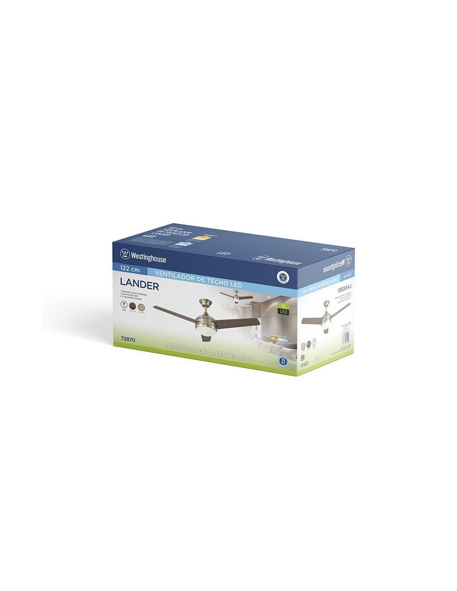 Ventilador de techo con control remoto 3 velocidades 3