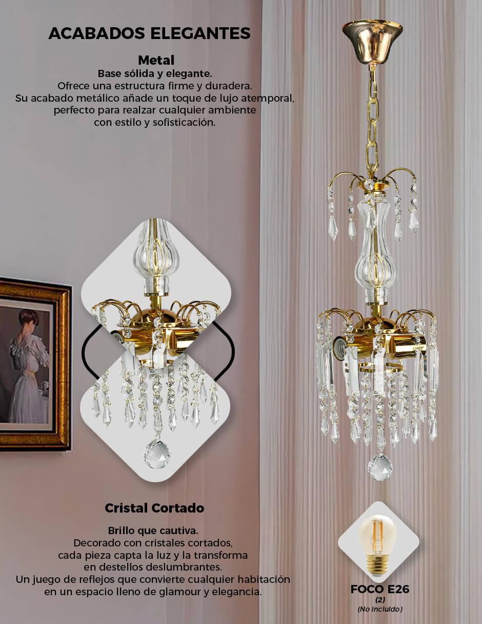 Candil forma circular 19