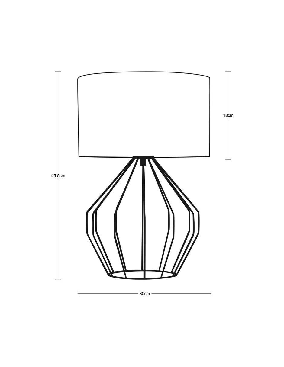 Lámpara de mesa tradicional 10