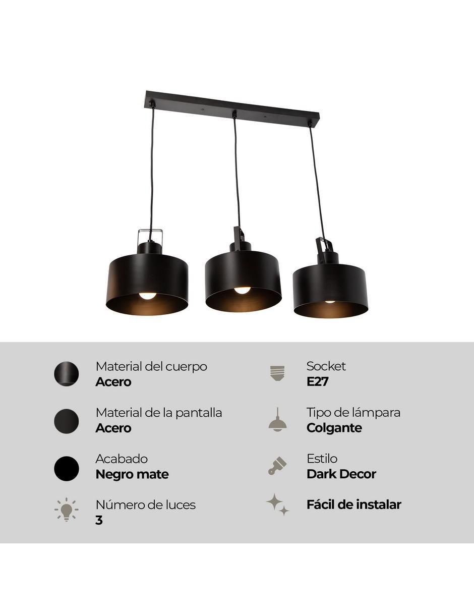 Lámpara colgante tradicional Dark Decor 11