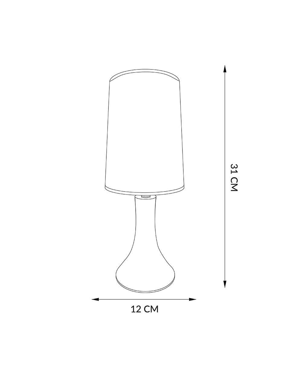 Lámpara de escritorio incandescente y LED Mil Luces Kenji Touch