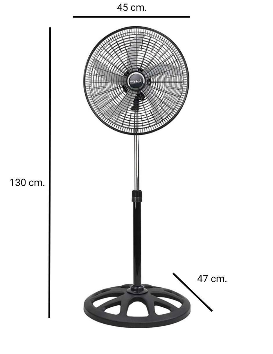 Ventilador de pedestal Mytek 3 velocidades