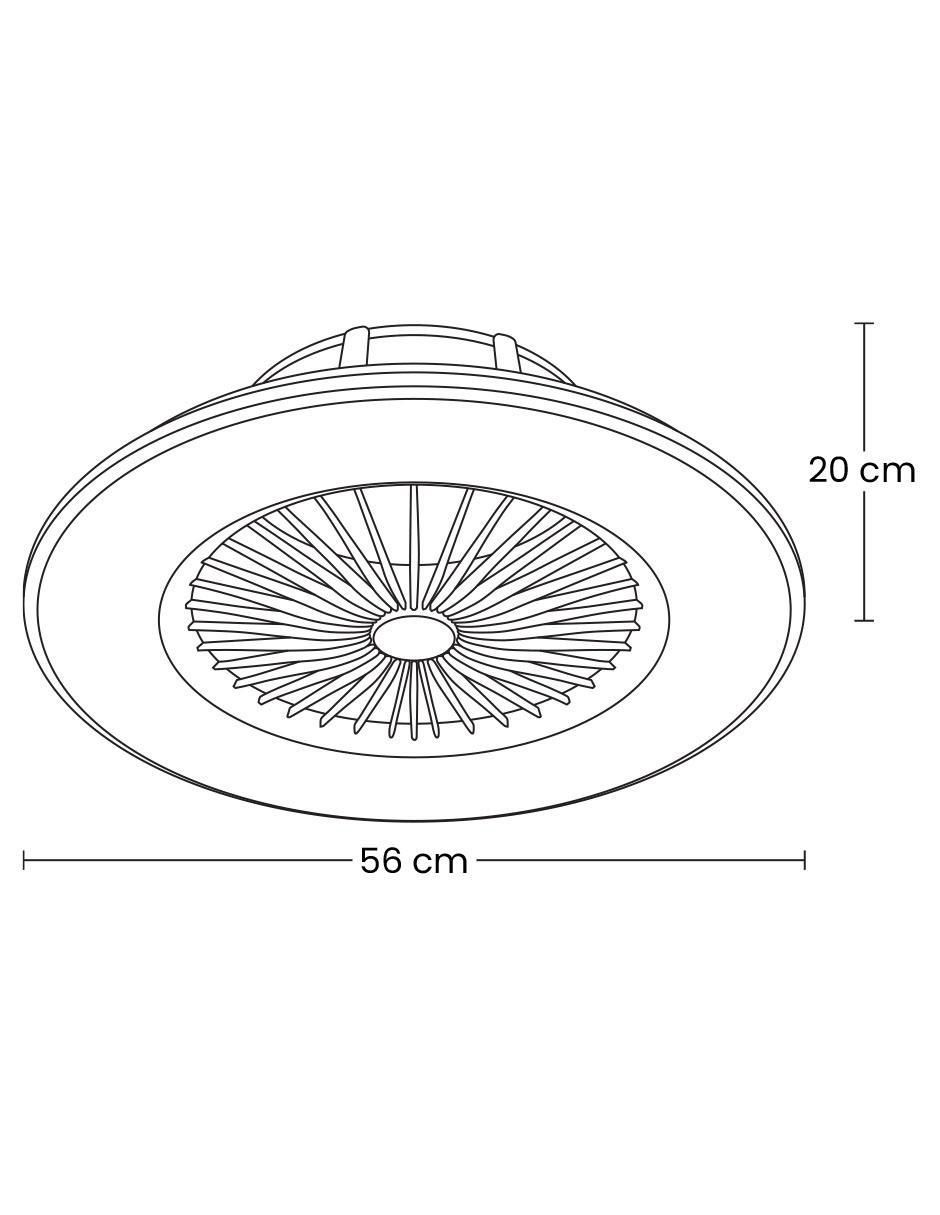 Ventilador de techo Mil Luces 6 velocidades