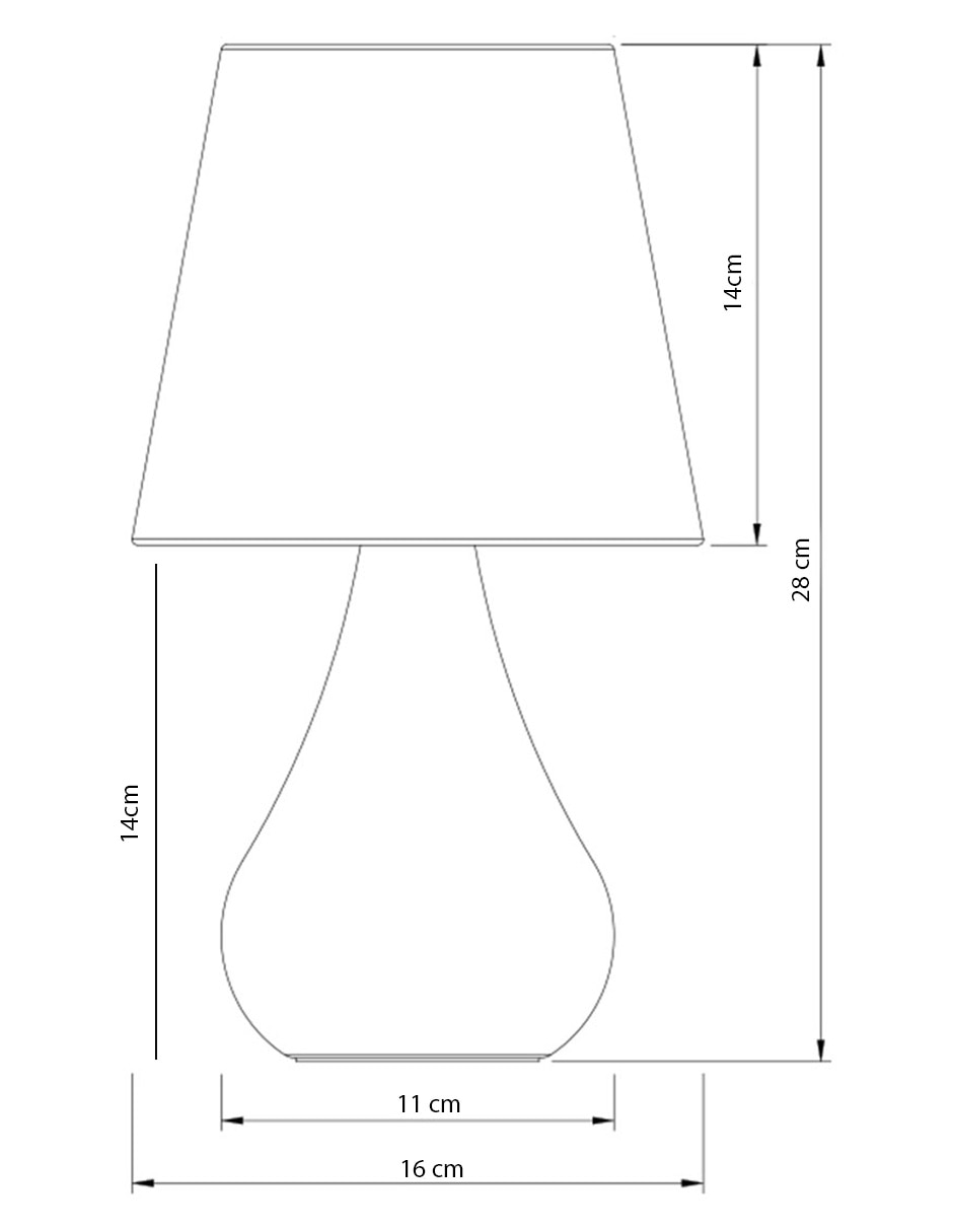 Lámpara de mesa Tradicional 2