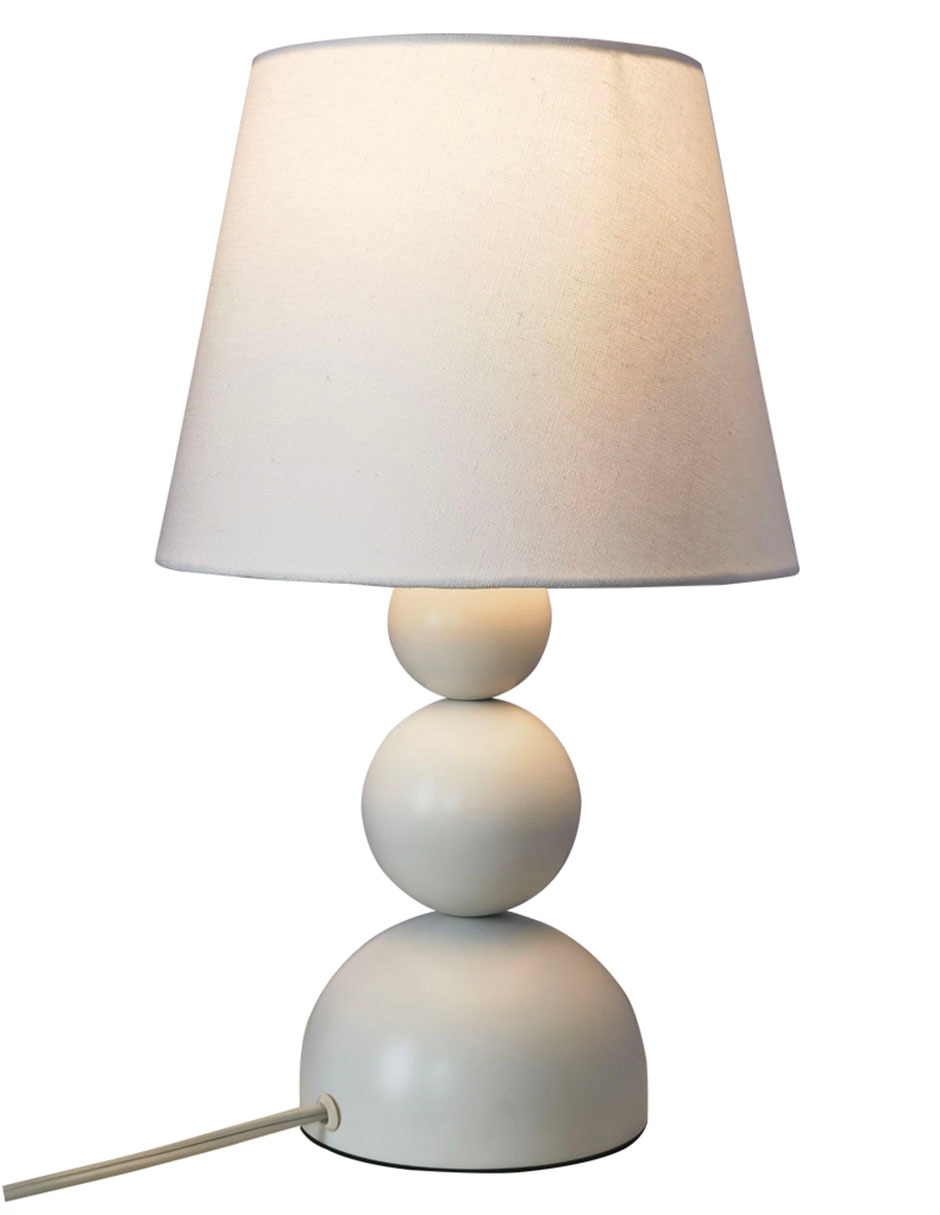 Lámpara de mesa blanca 2