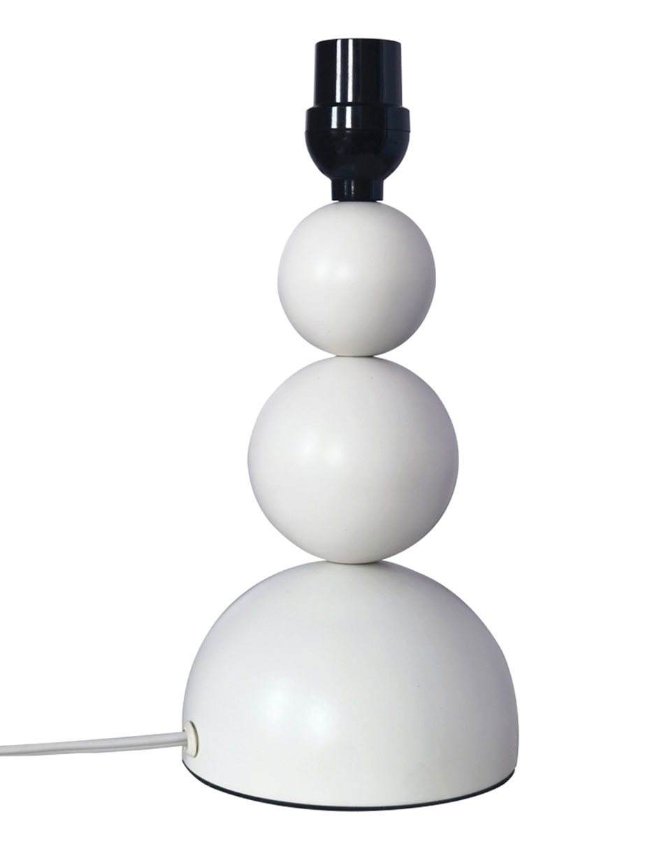 Lámpara de mesa blanca 4