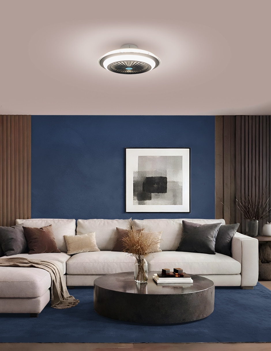 Ventilador de techo Mil Luces con control remoto 6 velocidades