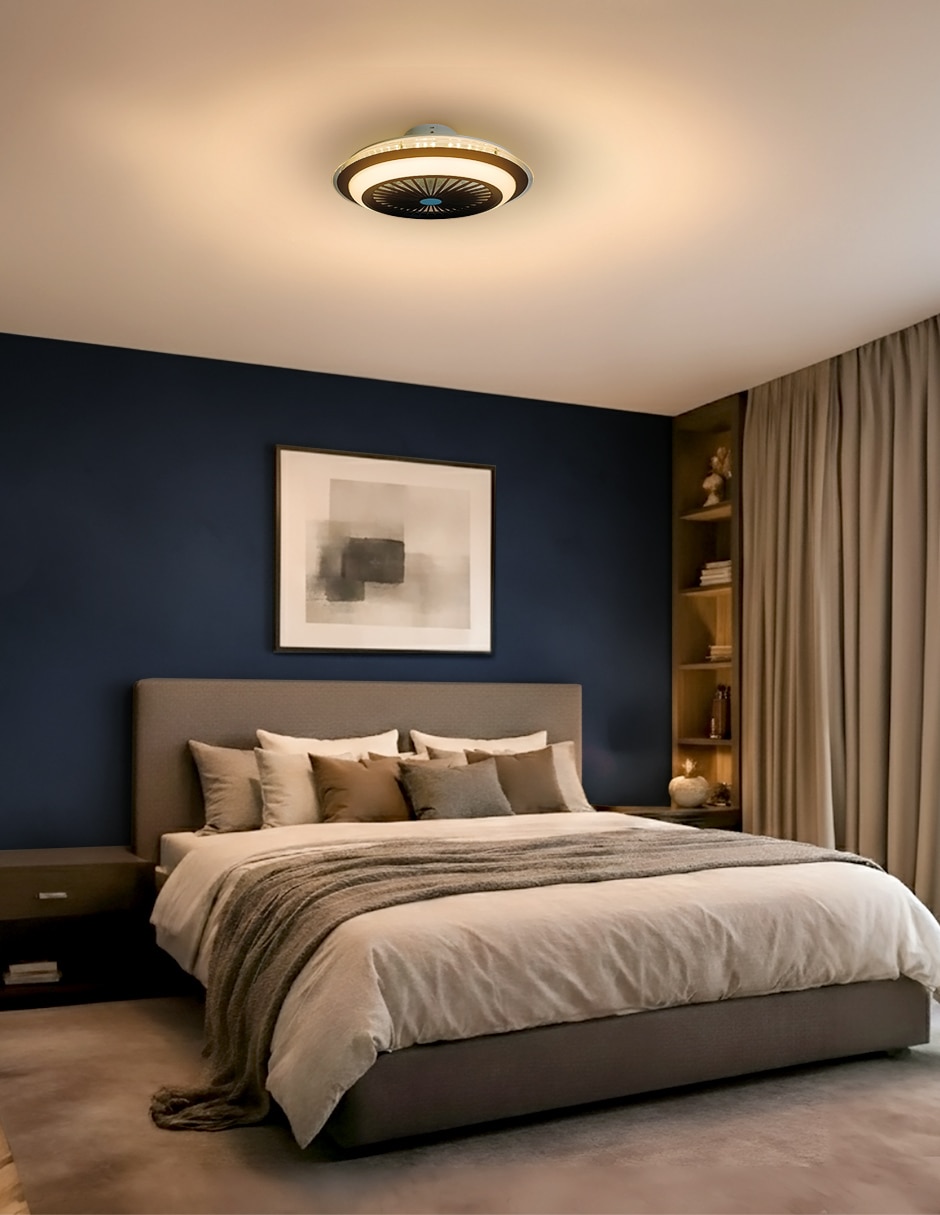 Ventilador de techo Mil Luces con control remoto 6 velocidades
