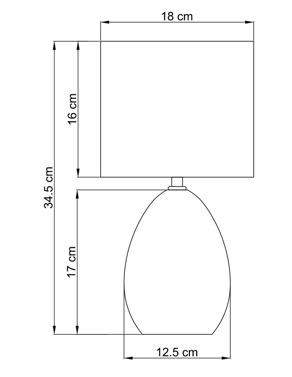 Lámpara de mesa LED Axel 5