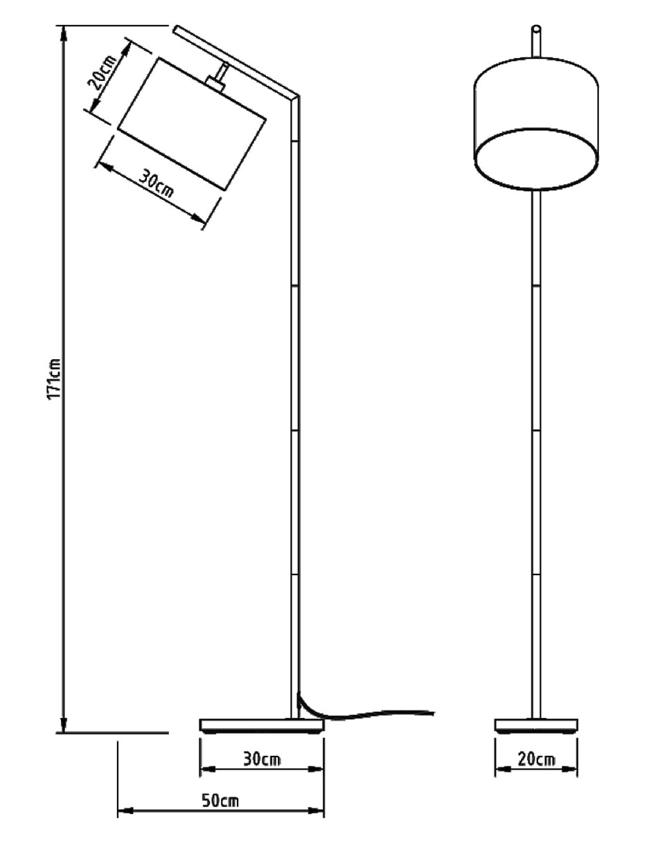 Lámpara de pie LED 6