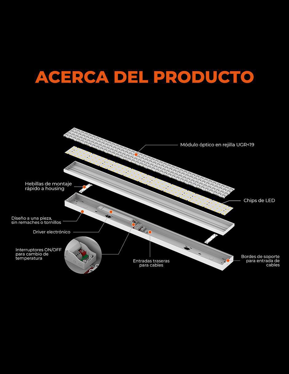 Lámpara colgante led Fawaris 11
