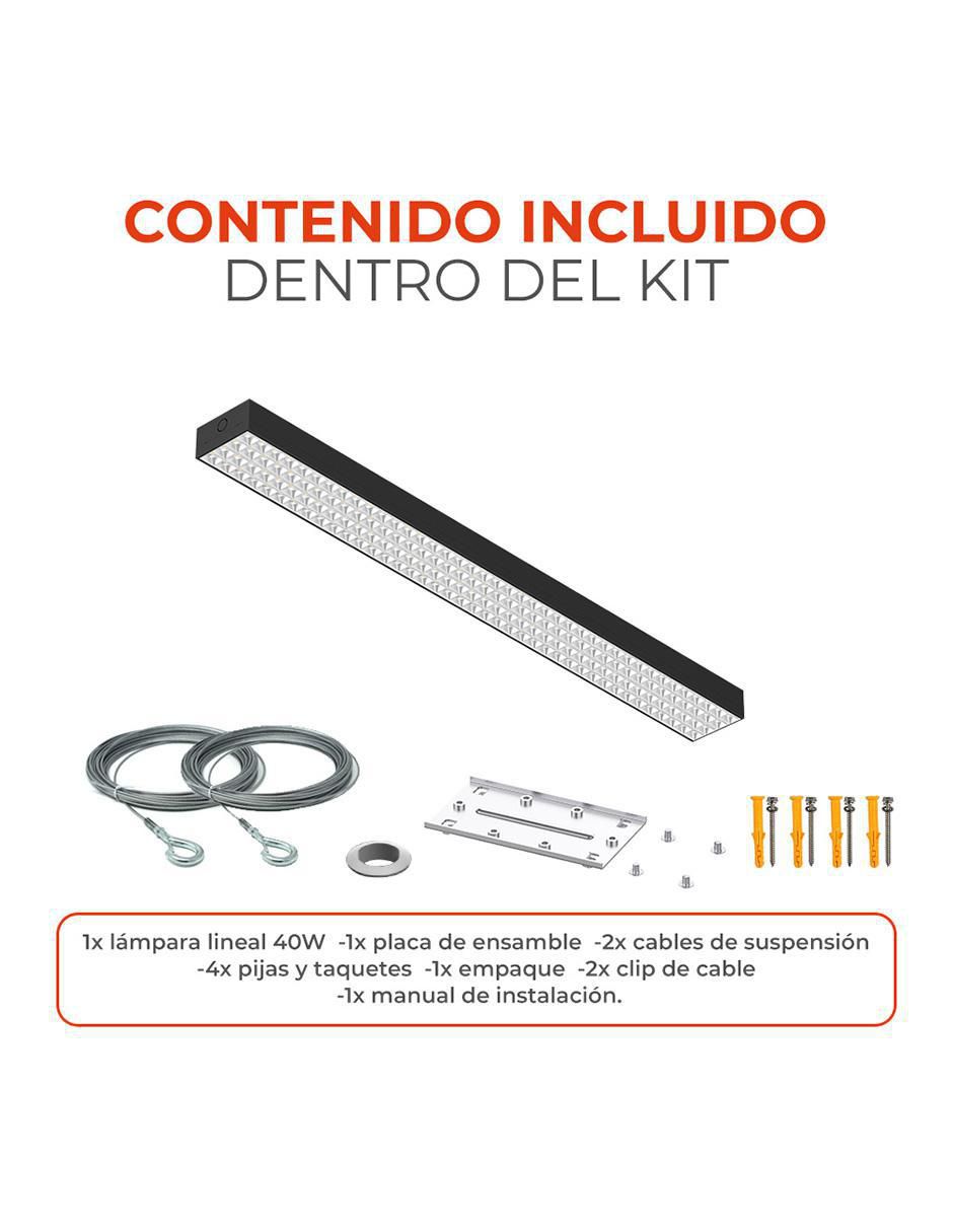 Lámpara colgante led Fawaris 13