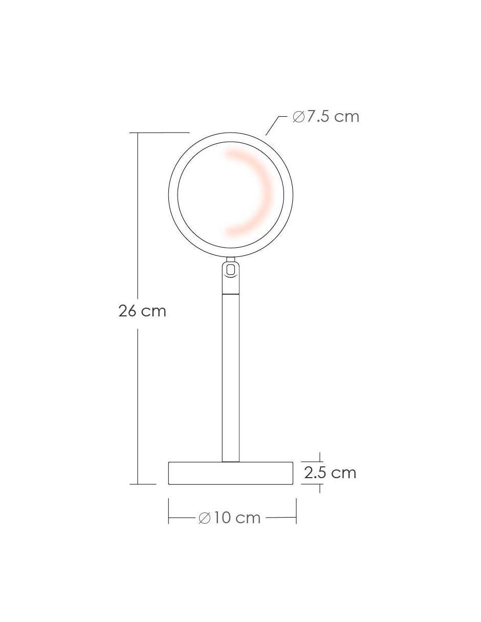 Lámpara de escritorio Kadabrah led Sunset