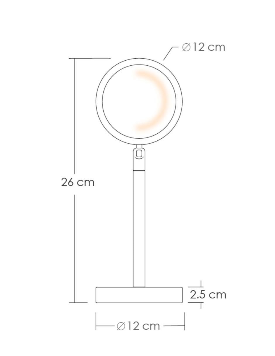 Lámpara de mesa LED 4
