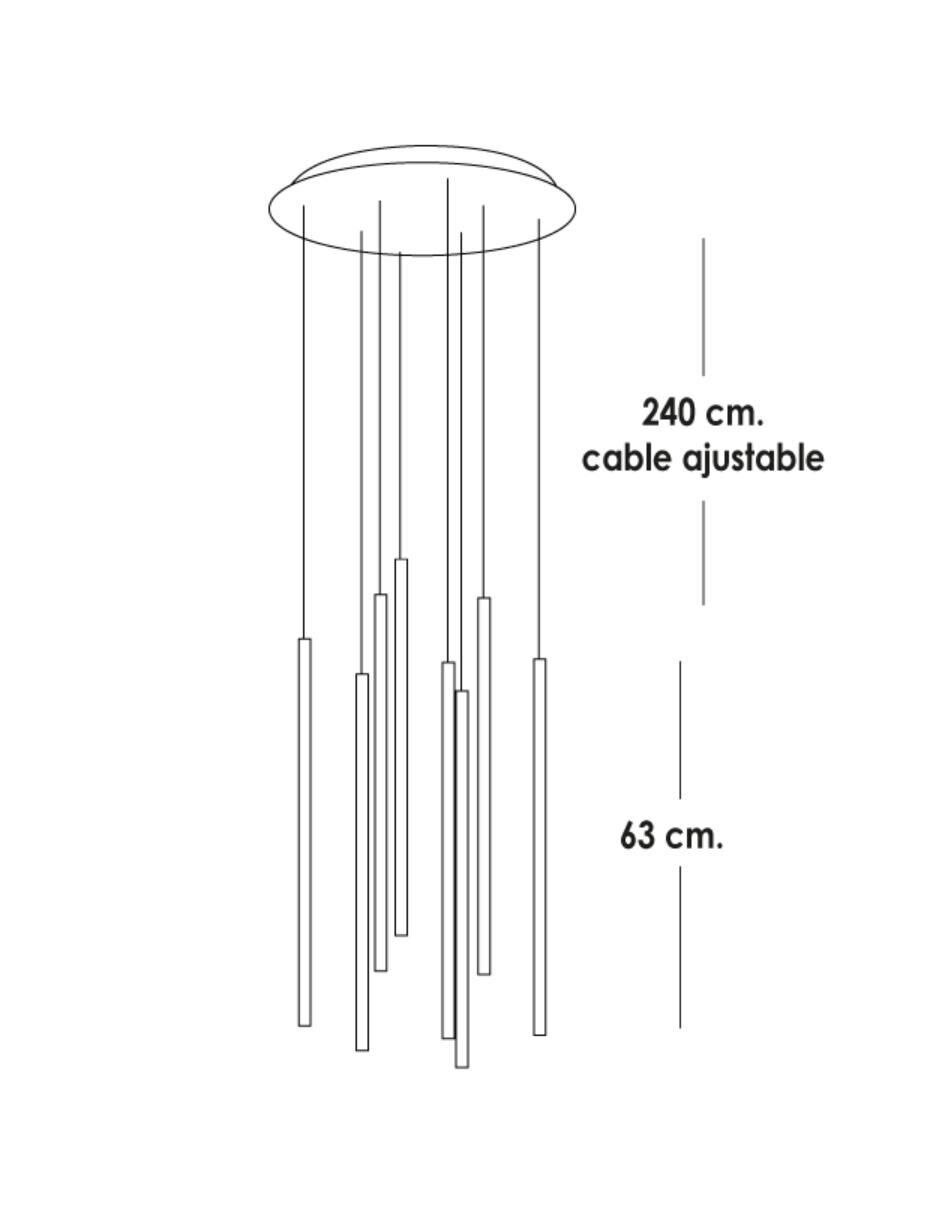 Lámpara colgante LED 5