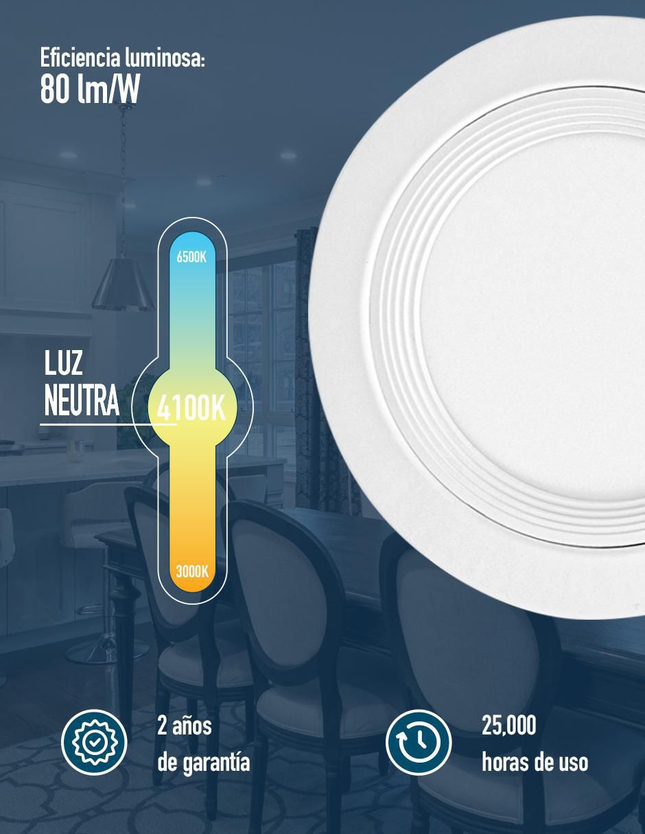 Lámpara LED Downlight 4