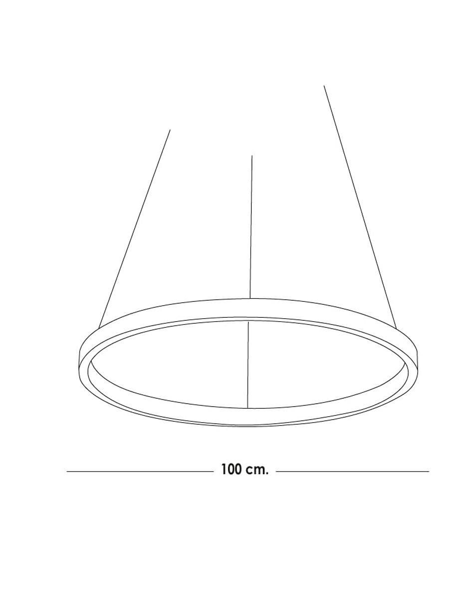 Lámpara colgante LED 15