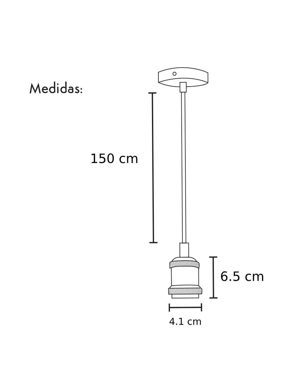 Lámpara colgante Icon led