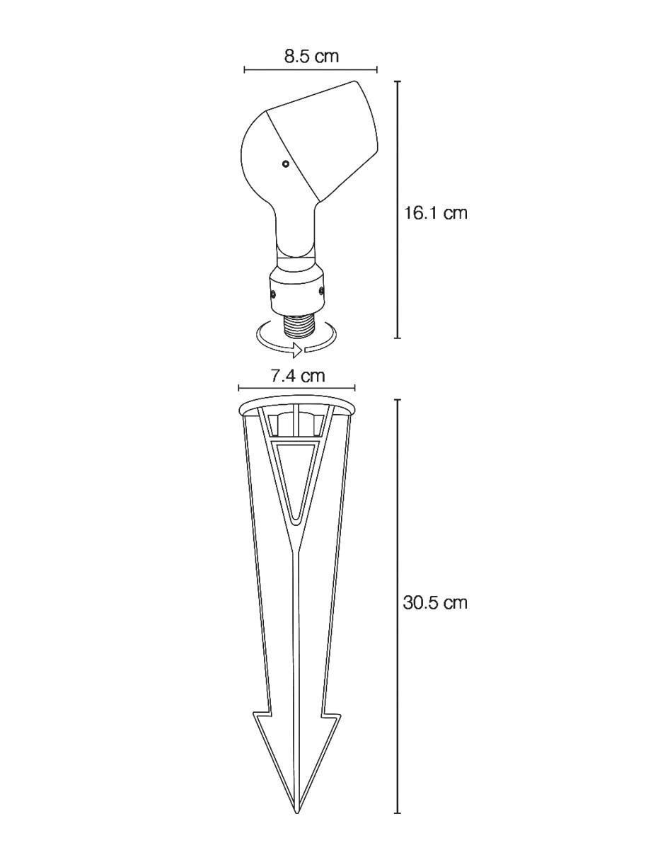 Lámpara de pie LED 5