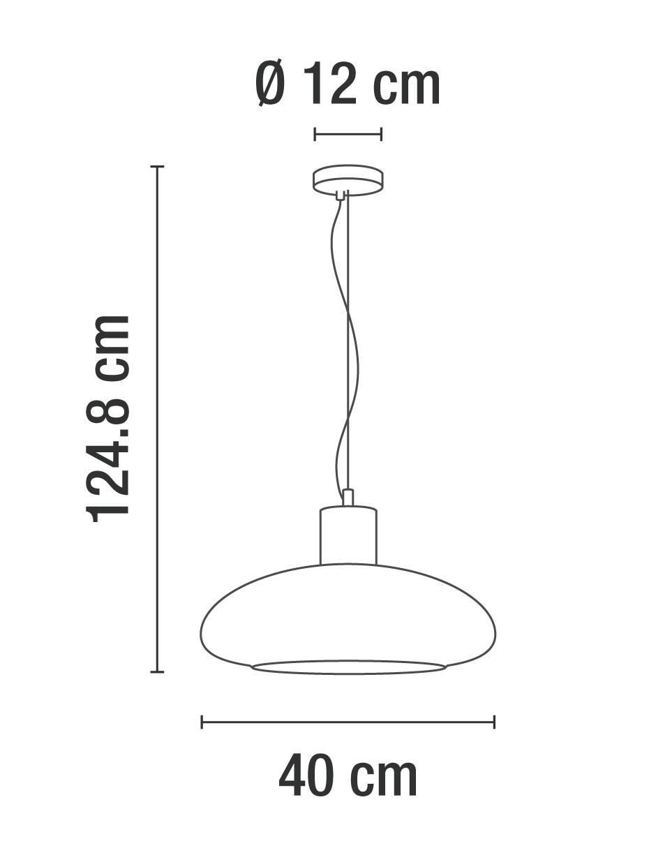 Lámpara colgante incandescente y LED 3
