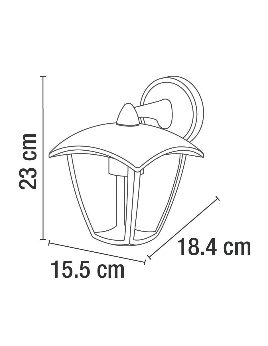 Árbotante incandescente y LED 6